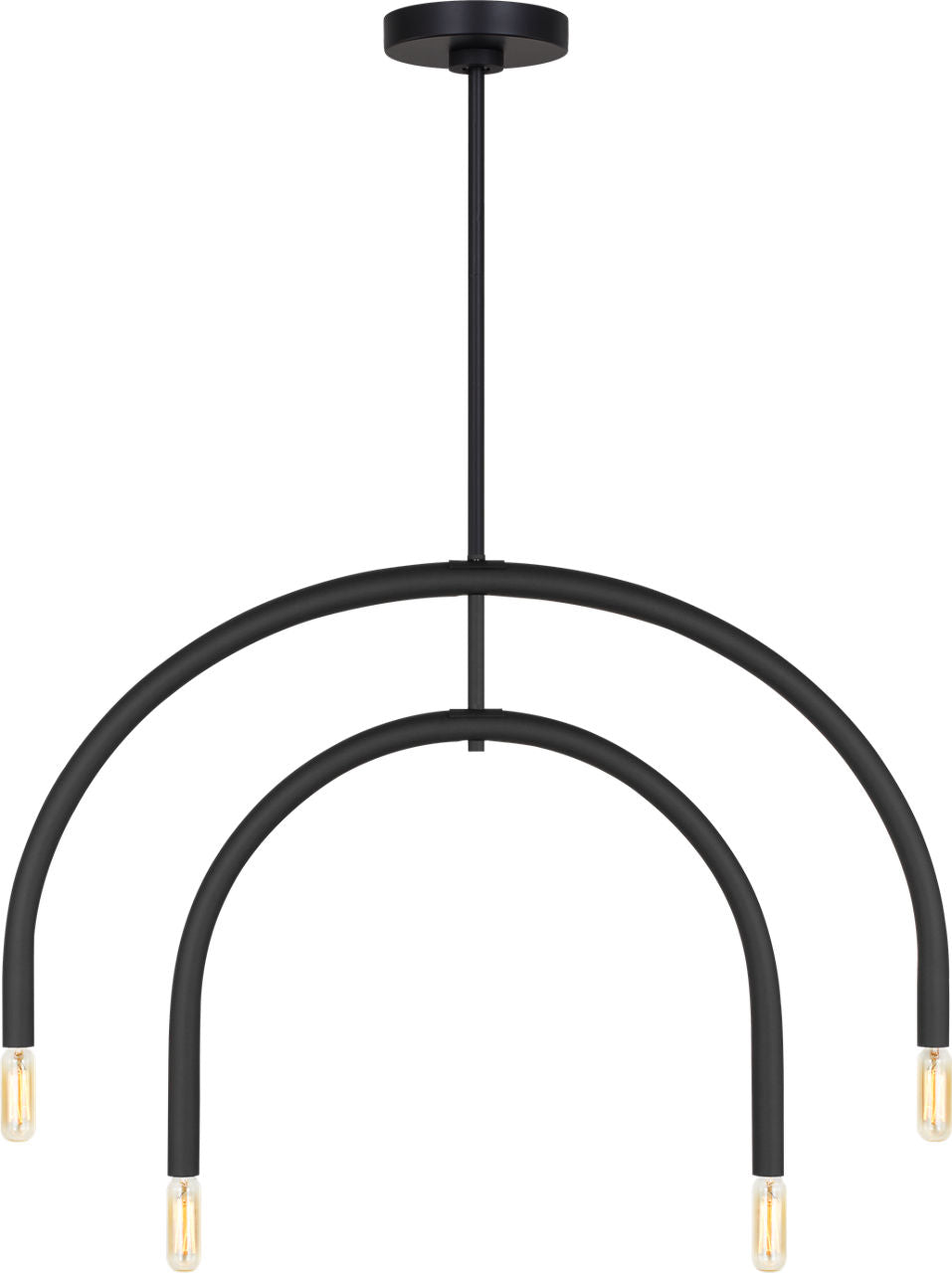 Hadden Small Chandelier Midnight Black