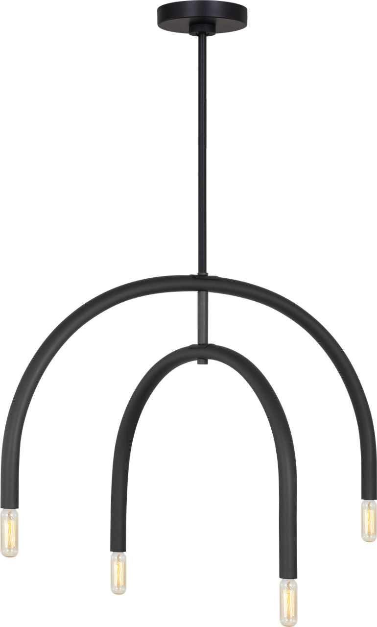 Hadden Small Chandelier Midnight Black