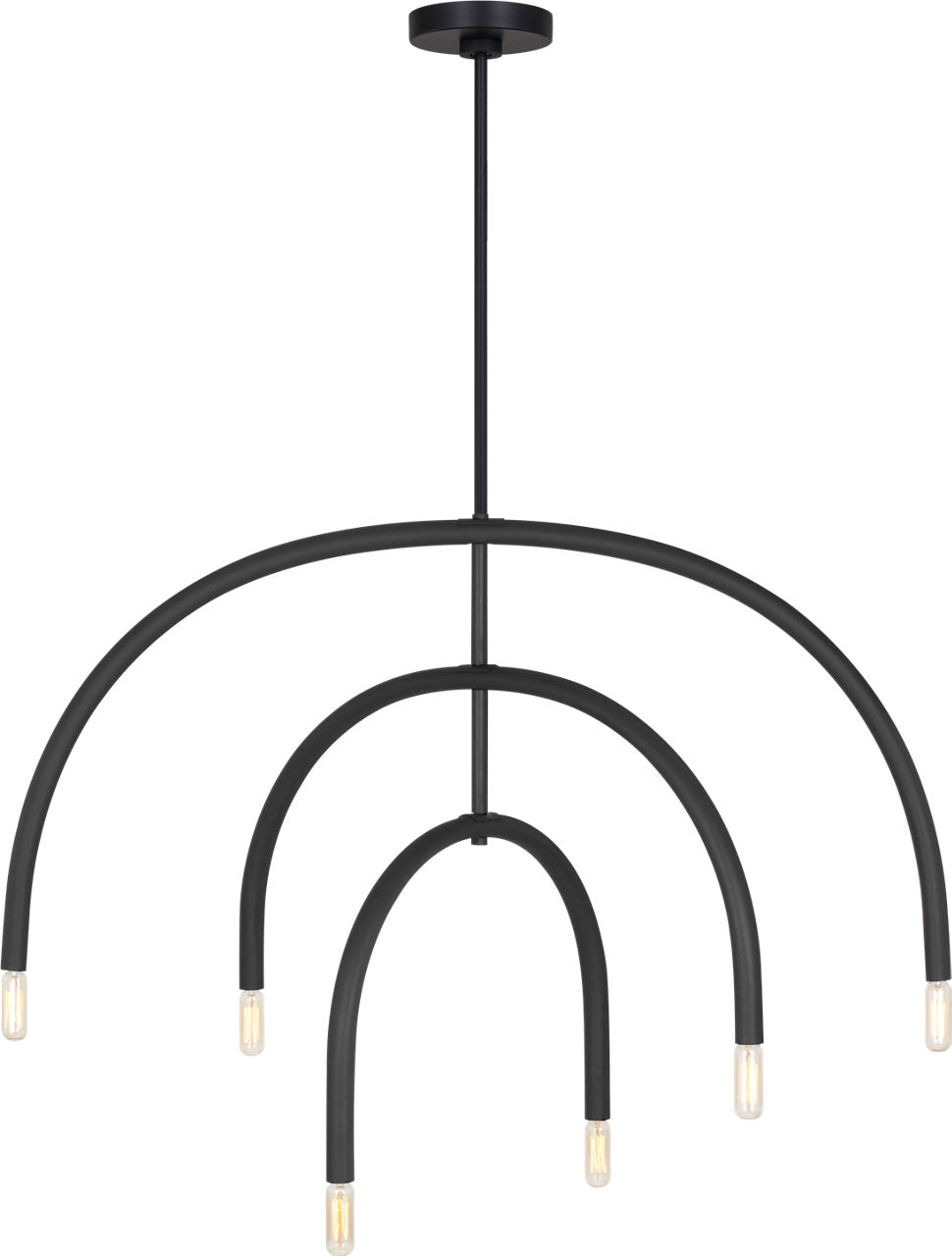 Hadden Large Chandelier Midnight Black