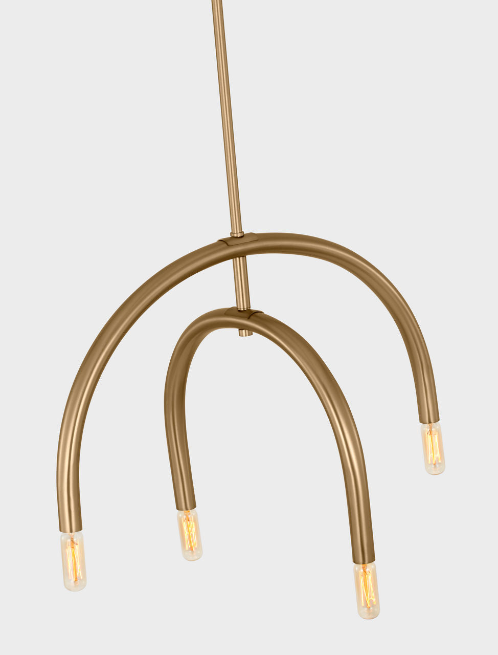 Hadden Medium Chandelier Satin Brass