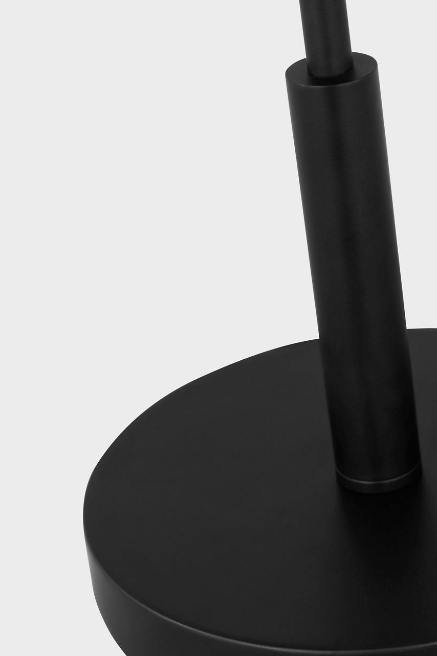 Porteau Medium Table Lamp Midnight Black Bulbs Inc
