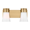 Roy Medium Vanity Satin Brass