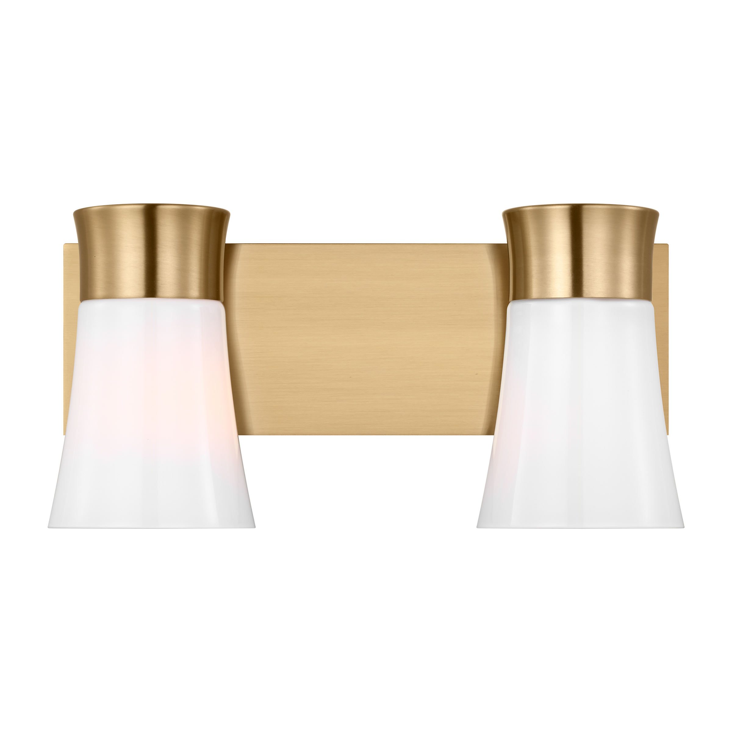 Roy Medium Vanity Satin Brass