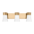 Roy Large Vanity Satin Brass