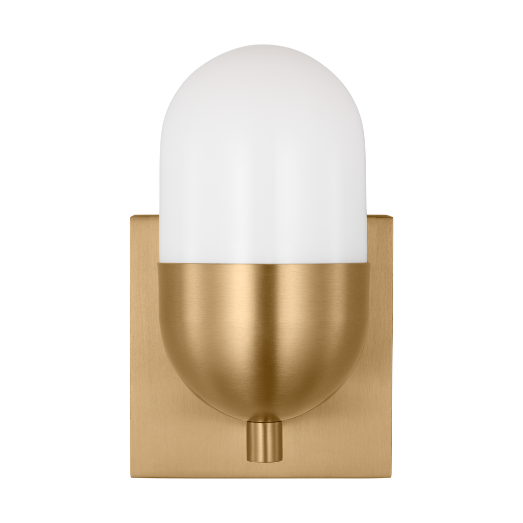 Foster Small Vanity Satin Brass