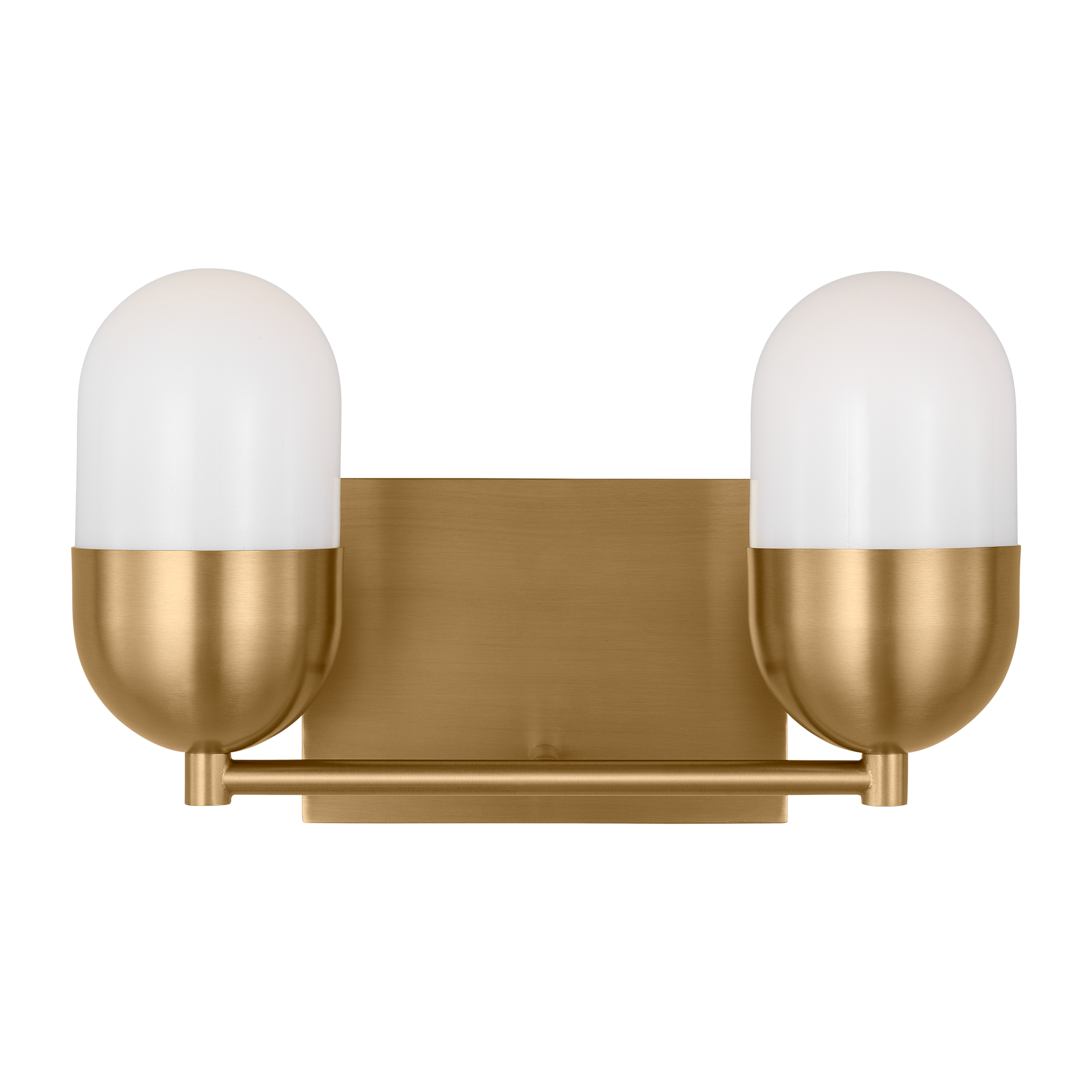 Foster Medium Vanity Satin Brass