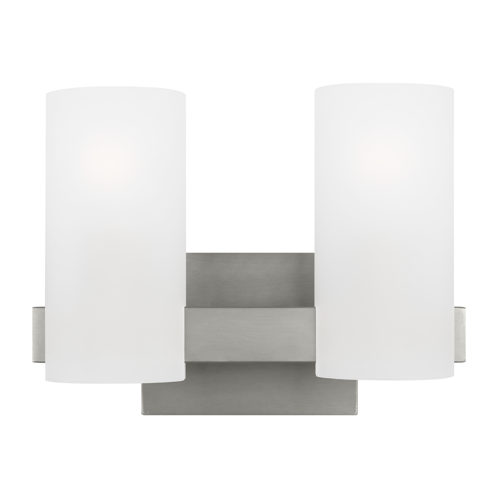 Rhode Medium Vanity Brushed Steel