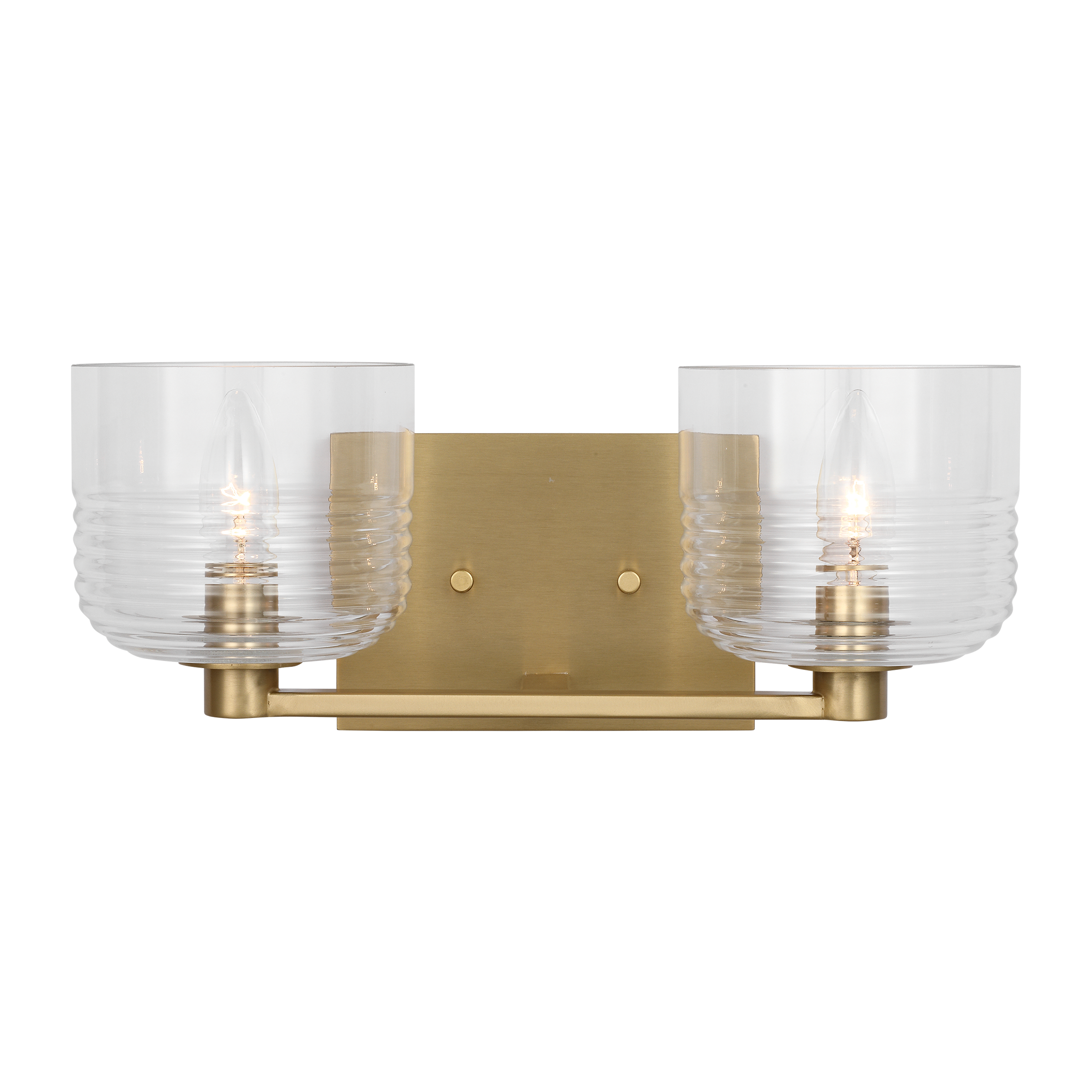Lochdale Medium Vanity Satin Brass