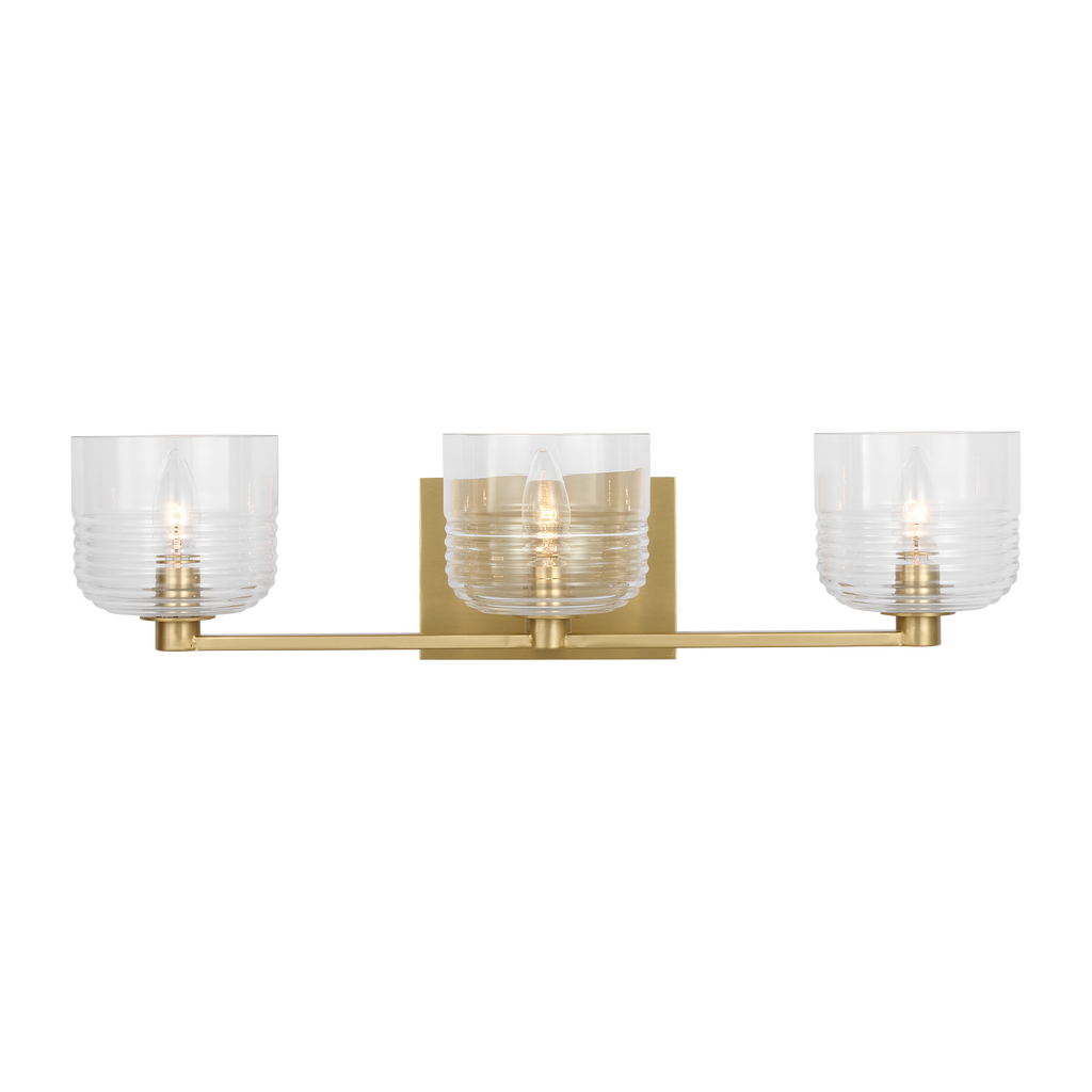 Lochdale Large Vanity Satin Brass