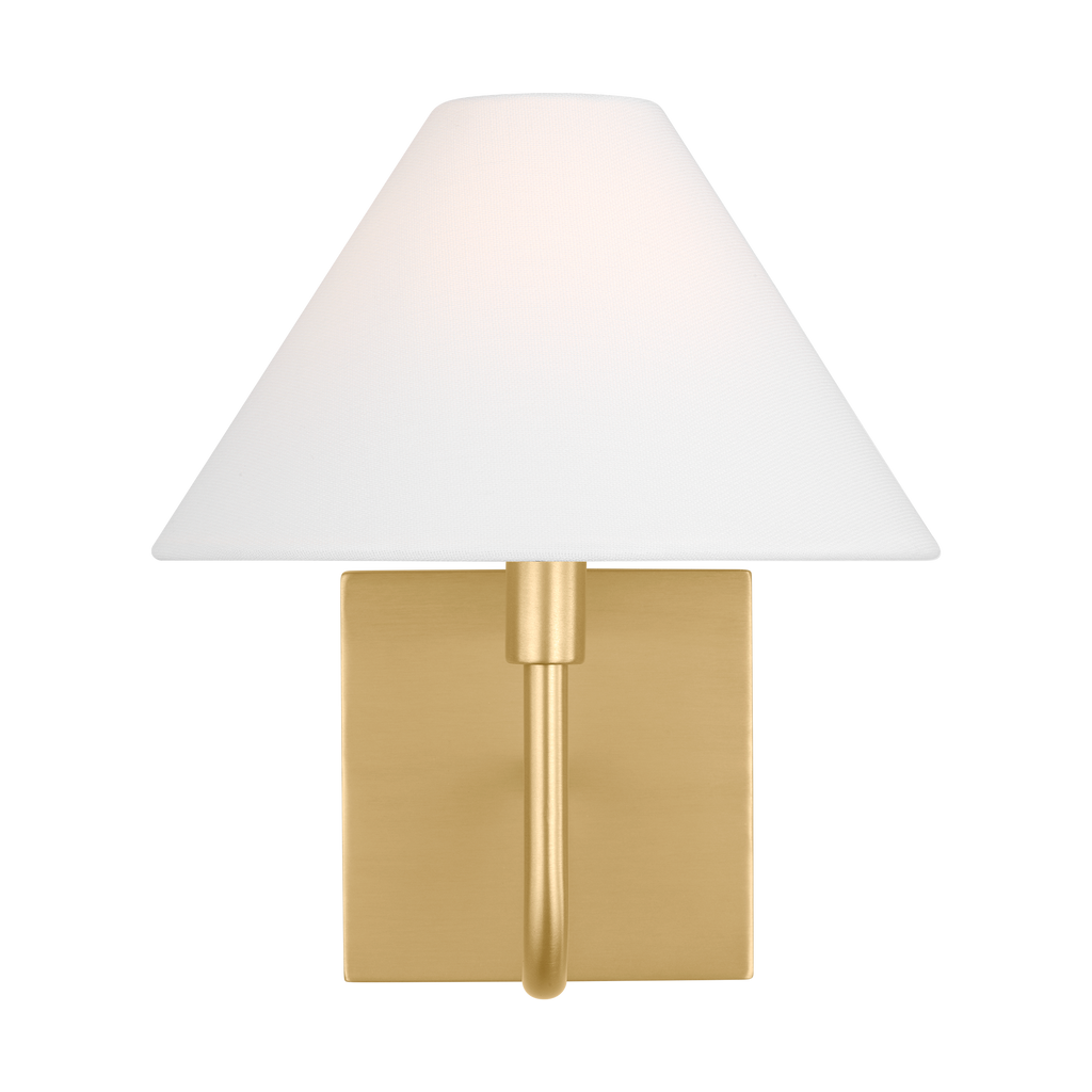 Eldon Small Sconce Satin Brass