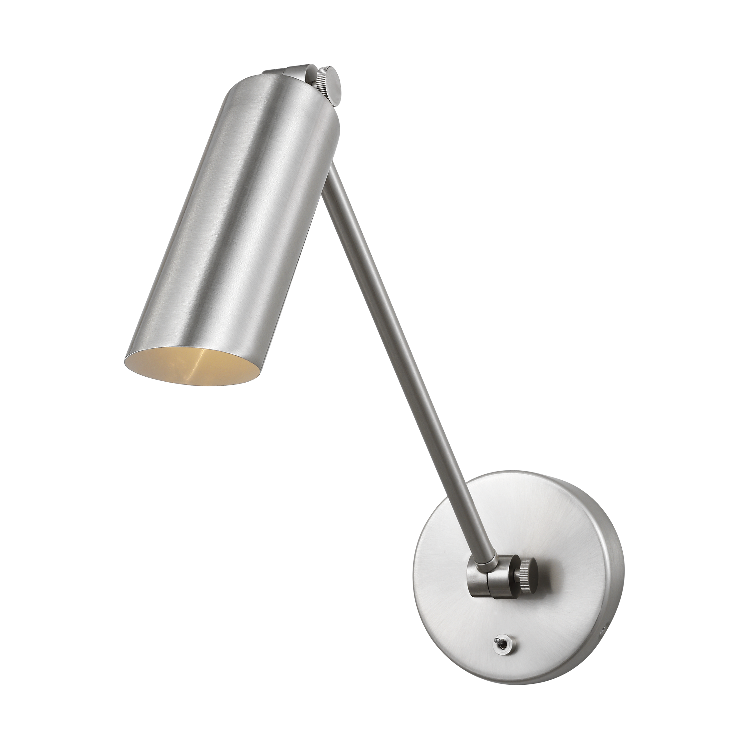 Frasar Arm Medium Sconce Brushed Nickel