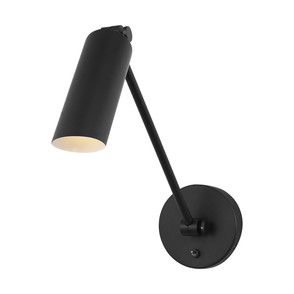 Frasar Arm Medium Sconce Midnight Black