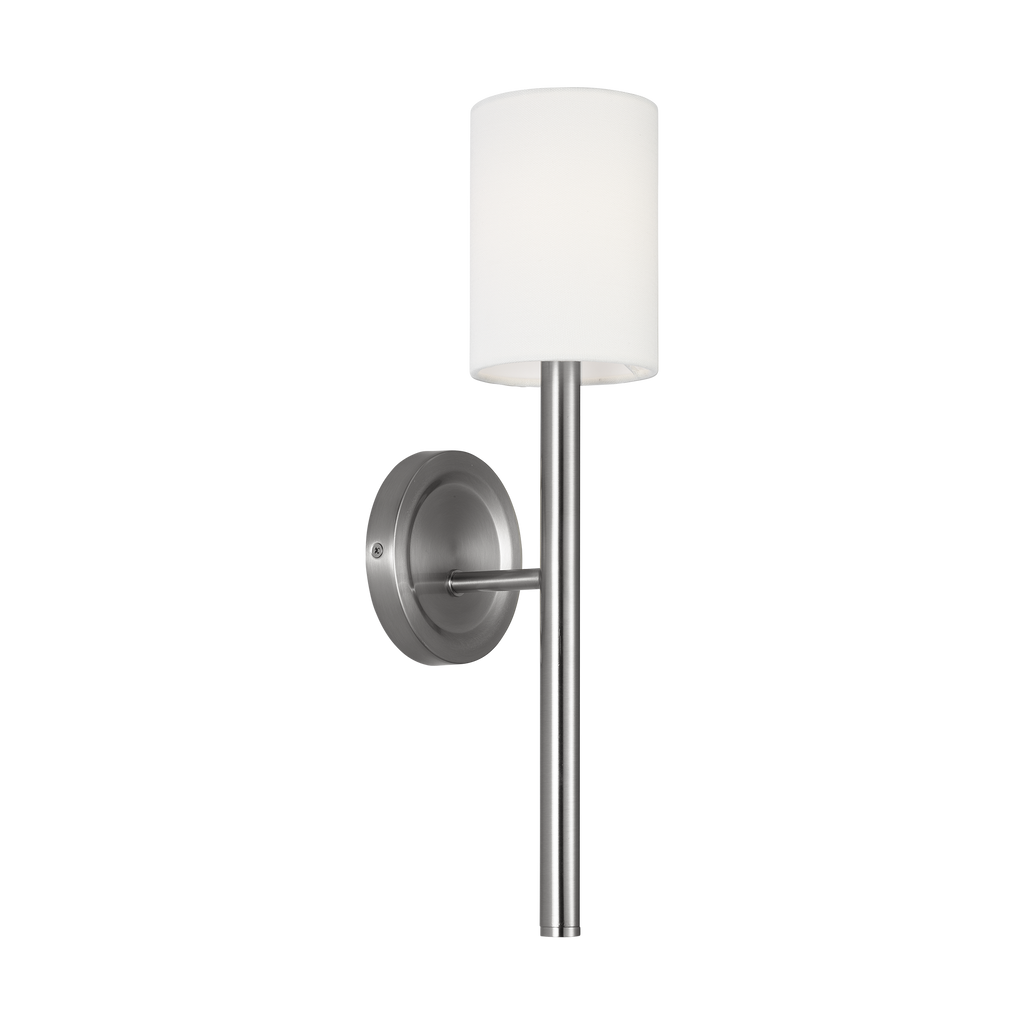 Egmont Tall Sconce Brushed Nickel