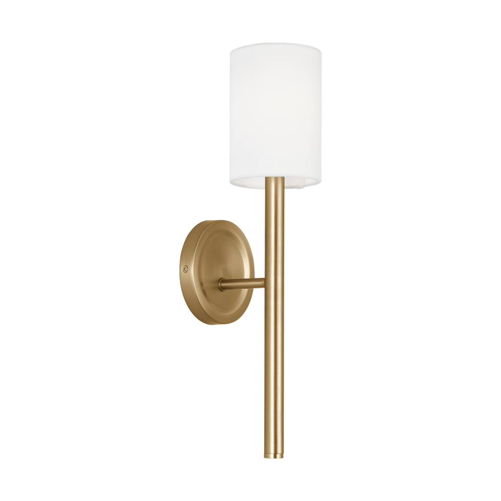 Egmont Tall Sconce Satin Brass