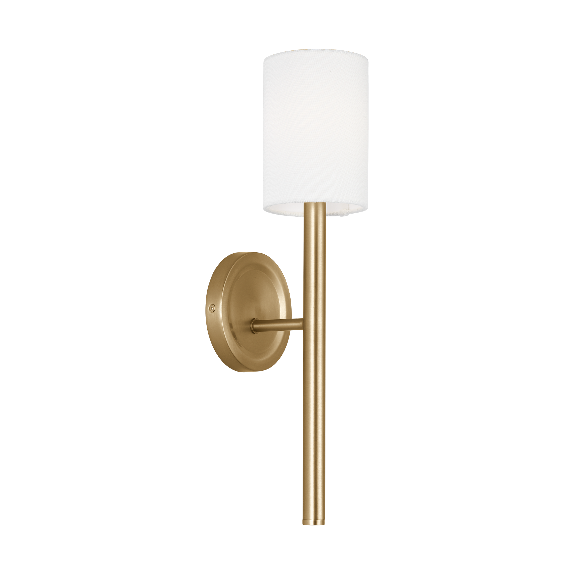 Egmont Tall Sconce Satin Brass