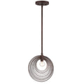 Doral 10'' Forged Bronze Pendant