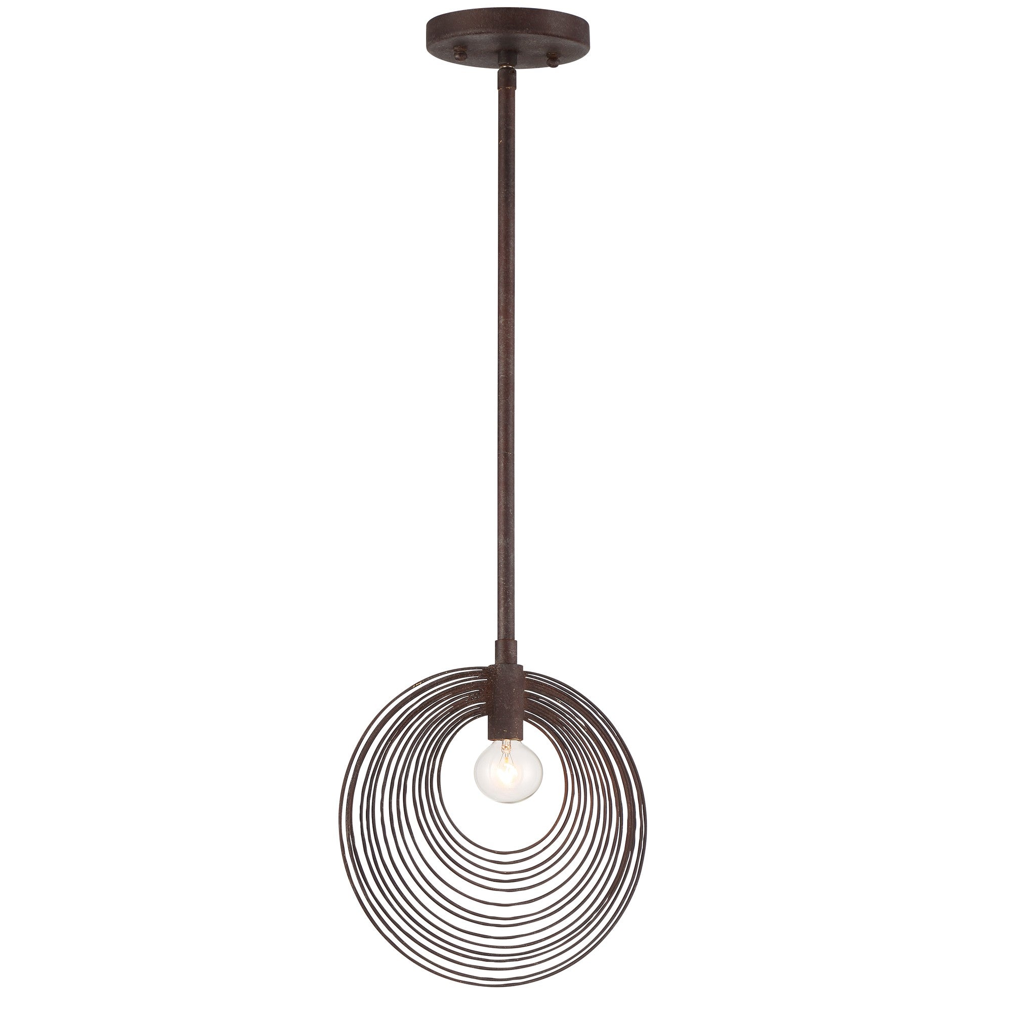 Doral 10'' Forged Bronze Pendant