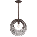 Doral 14'' Forged Bronze Pendant