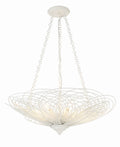 Doral 24'' Matte White Chandelier