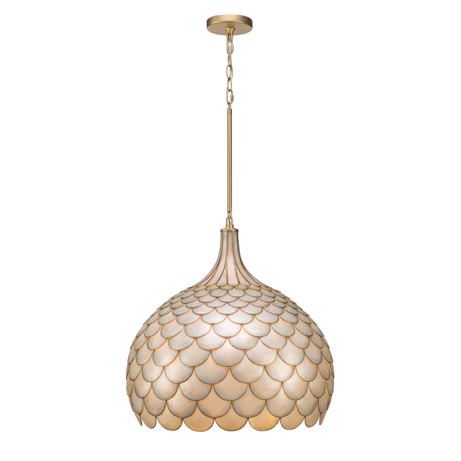 Darby 21'' Soft Gold Pendant