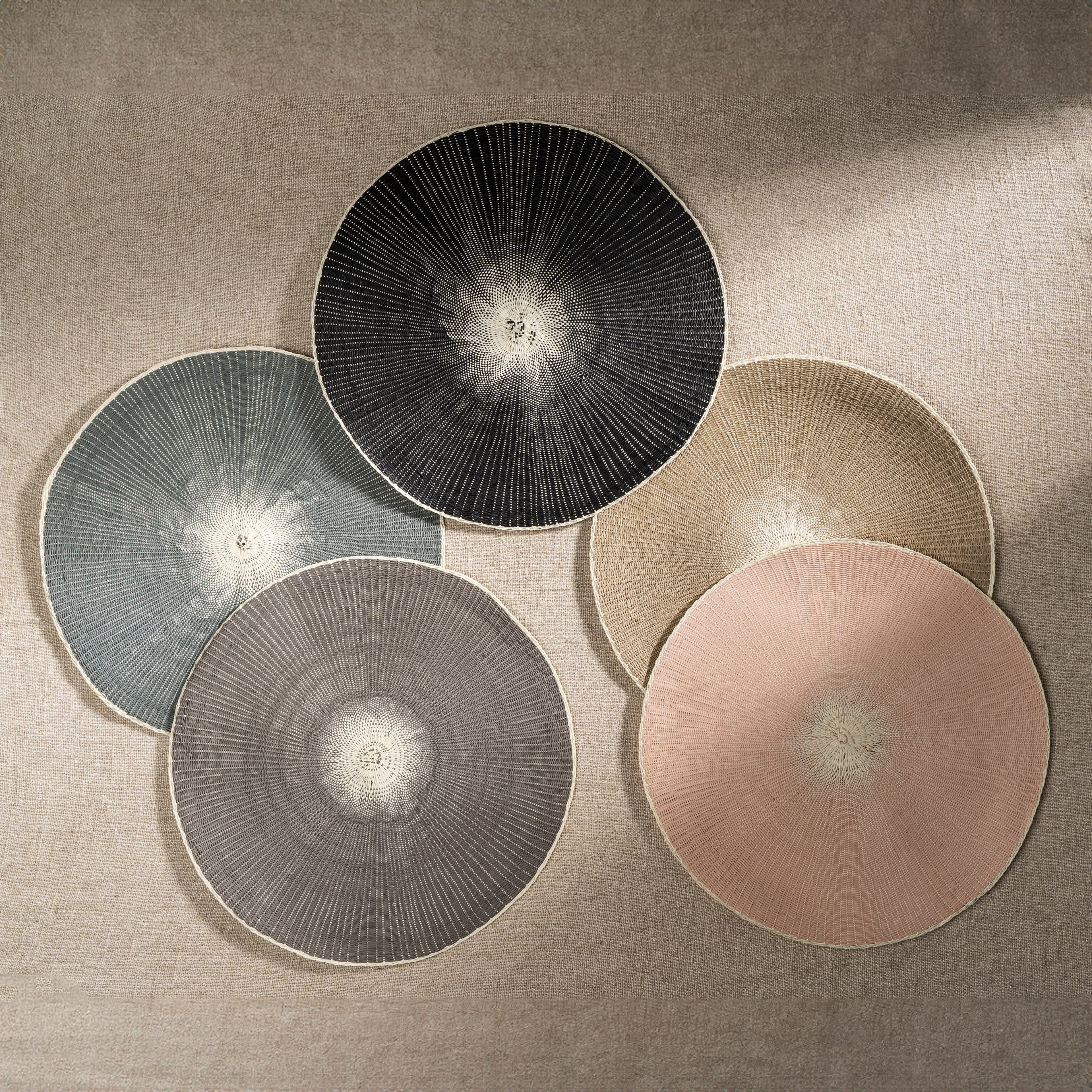 Willa Woven Placemat, Taupe