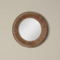 Collins Small Mirror in Natural