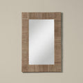 Highball Jute Rectangular Mirror