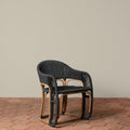 Glen Ellen Arm Chair in Natural/Black