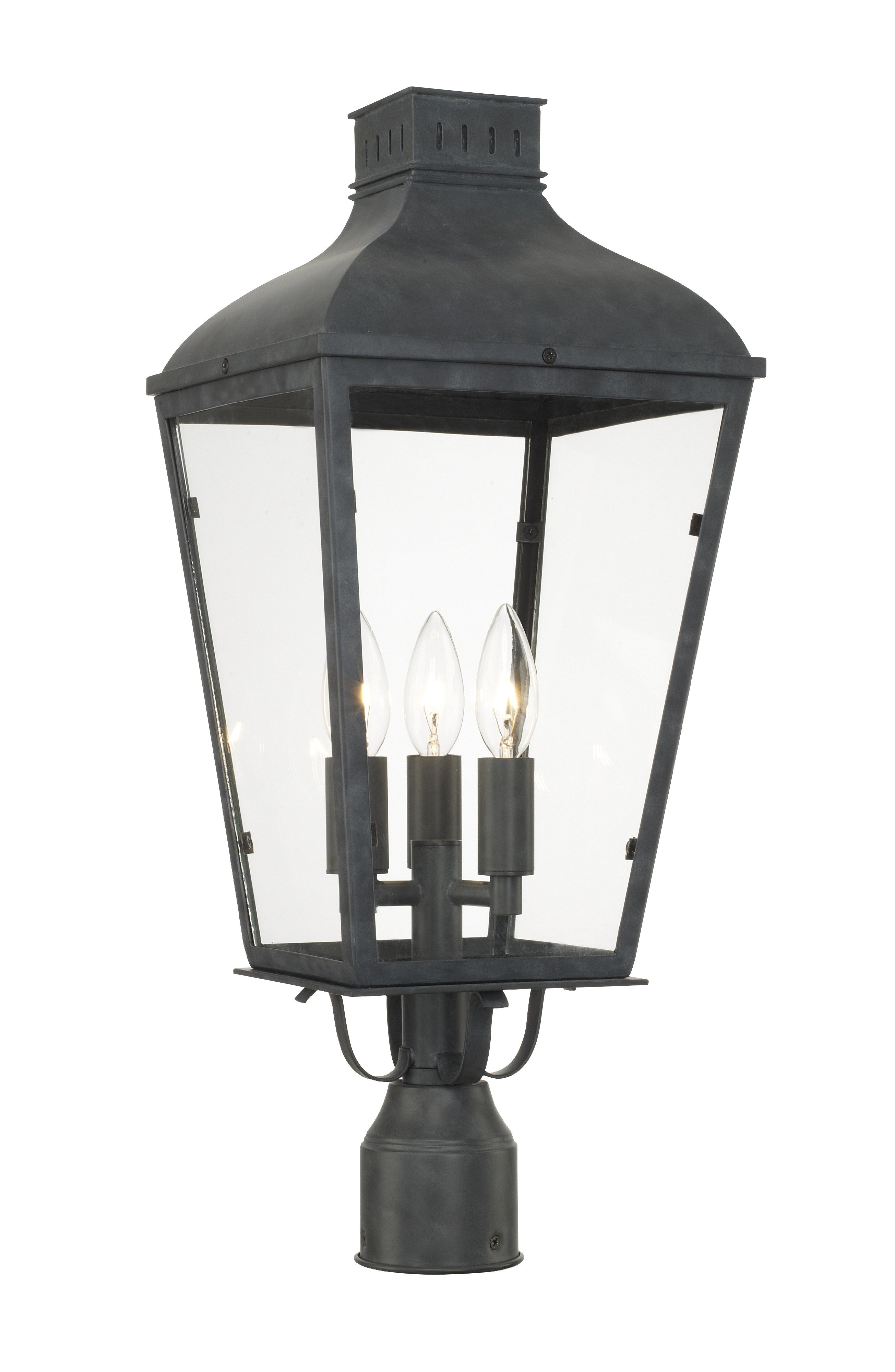 Dumont 9.25'' Graphite Outdoor Post