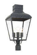 Dumont 12'' Graphite Outdoor Post