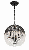 Duval 12'' Matte Black Pendant
