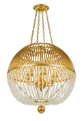 Duval 21'' Antique Gold Pendant