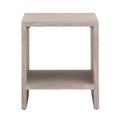 Dovetail End Table | Natural Gray Acacia