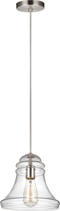 Doyle One Light Mini-Pendant | Satin Nickel