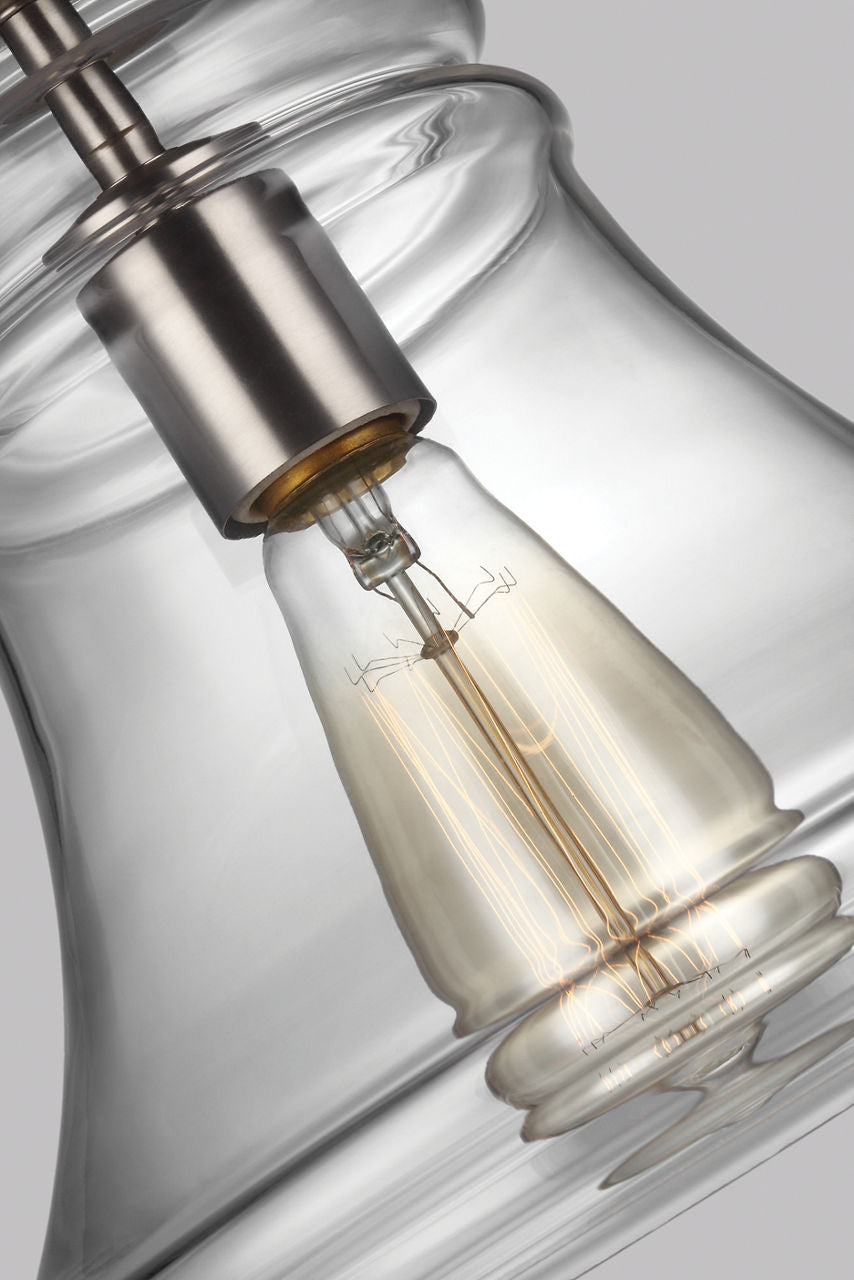 Doyle One Light Mini-Pendant | Satin Nickel