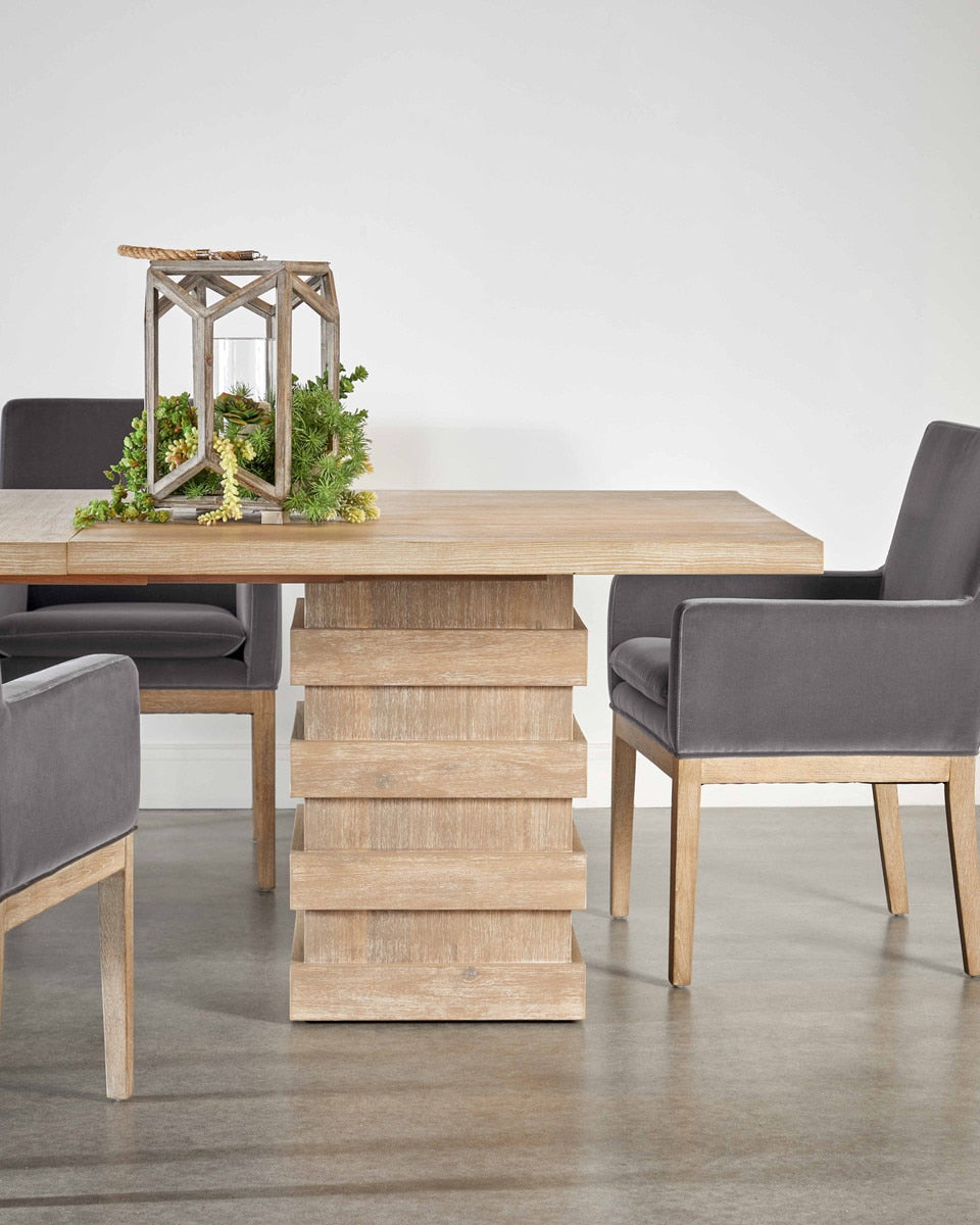 Drake Arm Chair | Dark Dove Velvet