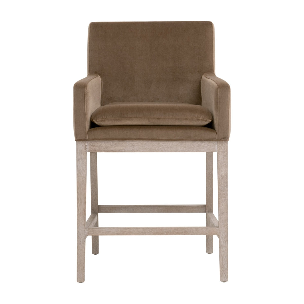 Drake Counter Stool | Caramel Velvet