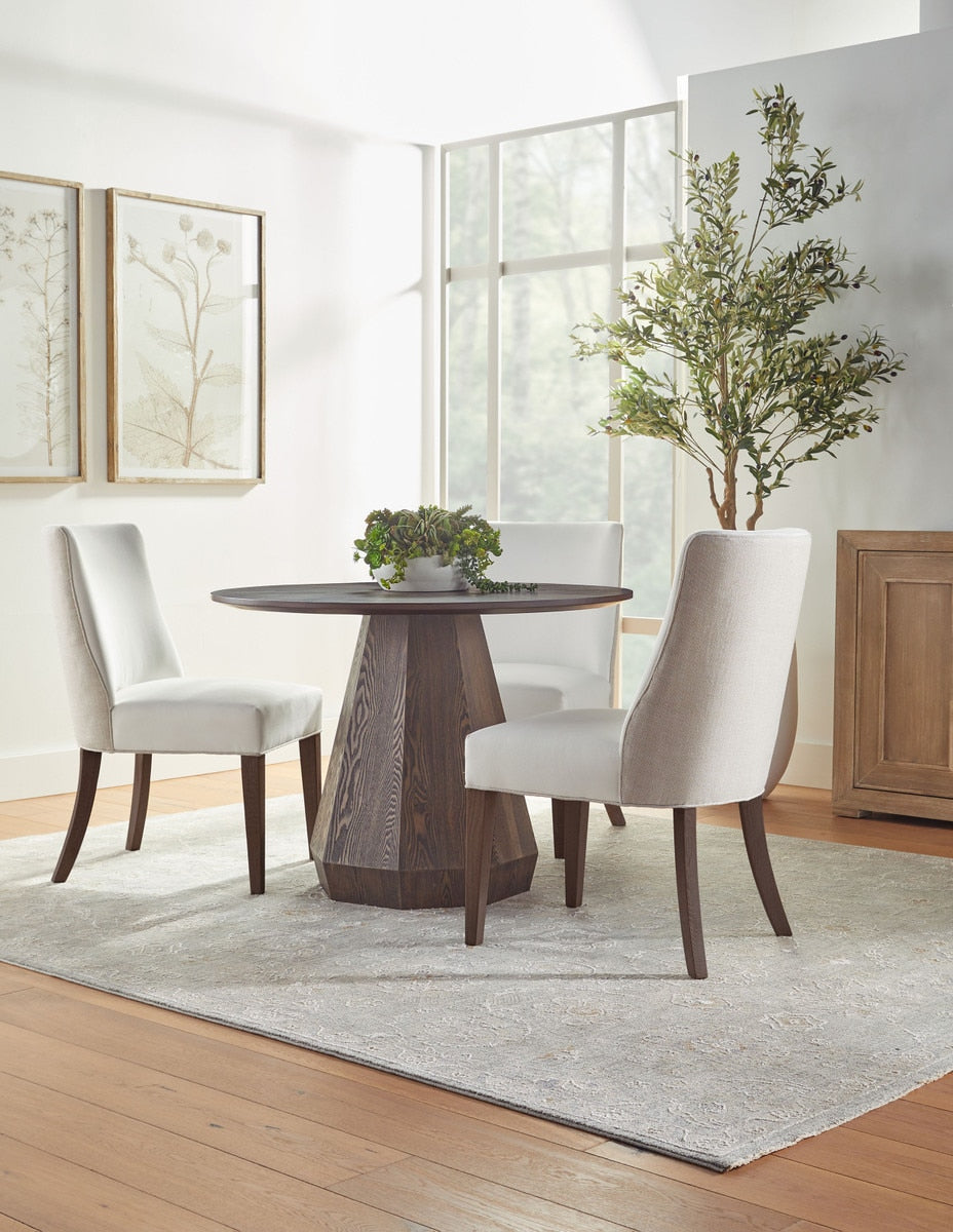 Duet Dining Chair, Set of 2 | Burnt Brown Ash
