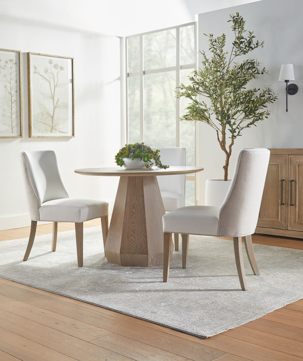 Duet Dining Chair, Set of 2 | LiveSmart Peyton Pearl