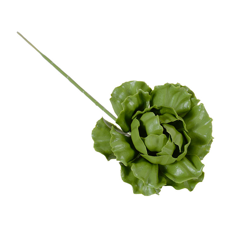Cabbage Succulent Pick 11" - Light Green