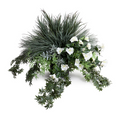 Petunias, Grasses, Ivy & Succulents Arrangement