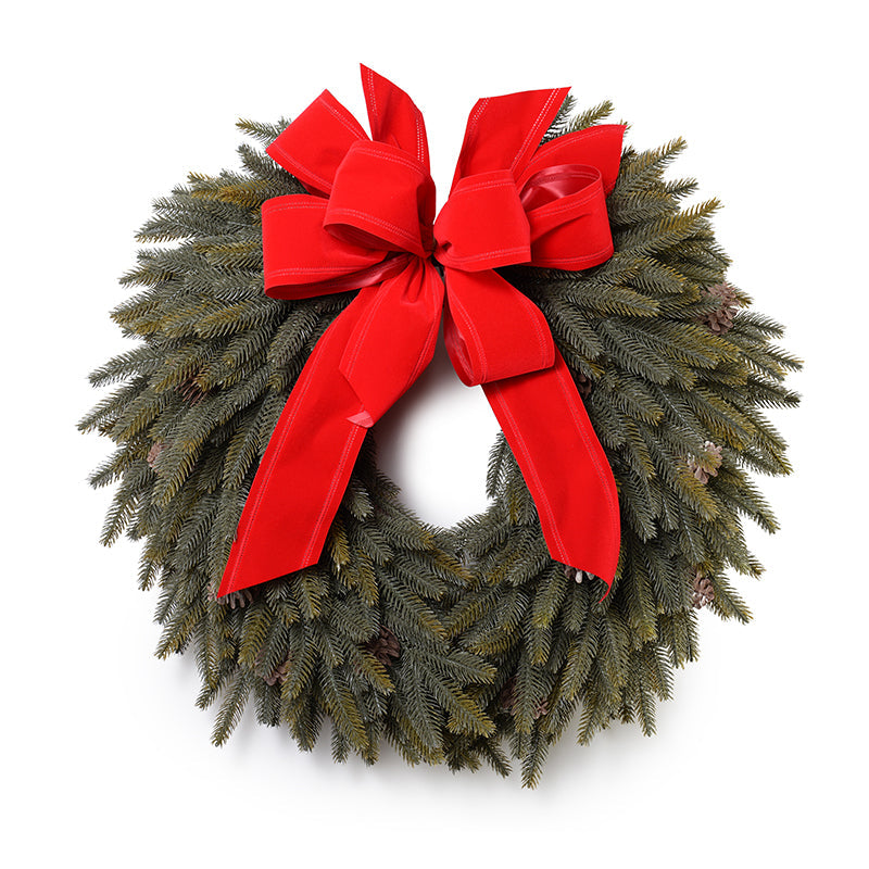 Enduraleaf Fraser Fir Wreath w/Cones 26"