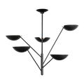 Nevel Tall Chandelier | Aged Iron