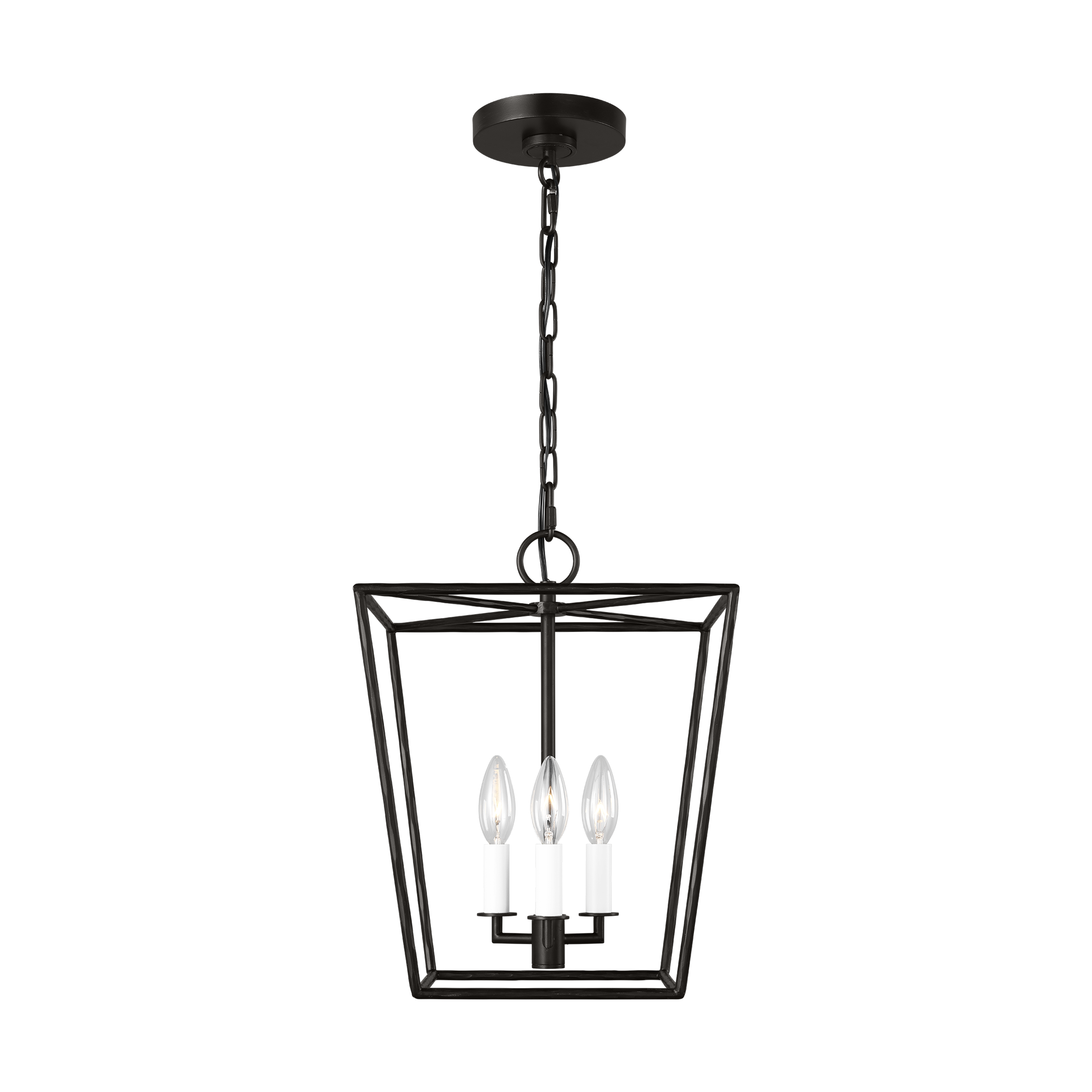 Viota Small Lantern Aged Iron
