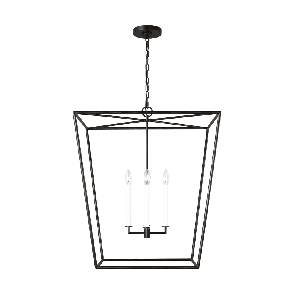 Viota Large Lantern Aged Iron
