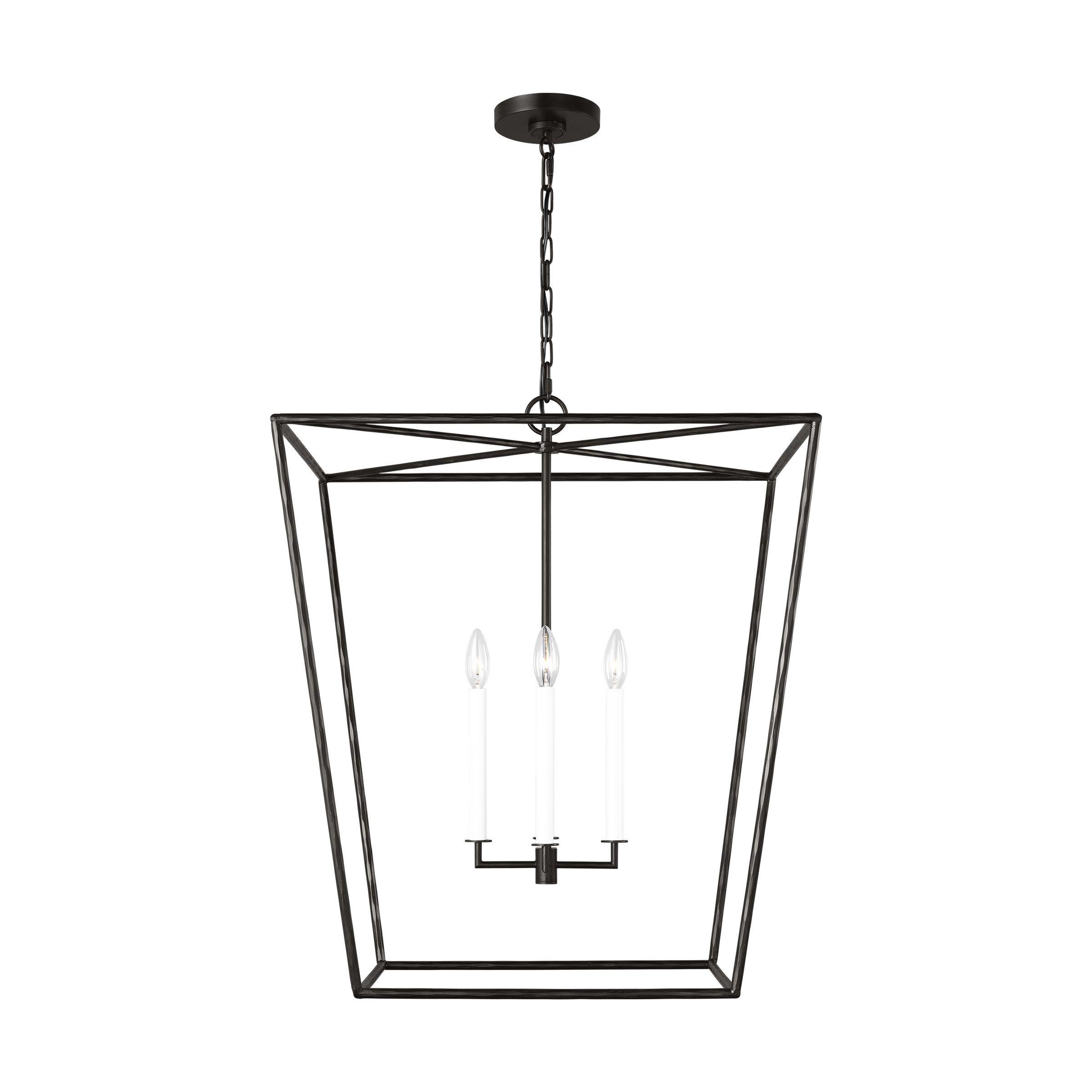 Viota Large Lantern Aged Iron