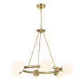 Maverick 33.5'' Vibrant Gold Chandelier
