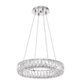 Kinsley 18'' Polished Chrome Chandelier