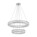 Kinsley 28'' Polished Chrome Chandelier