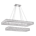 Kinsley 41.5'' Polished Chrome Chandelier